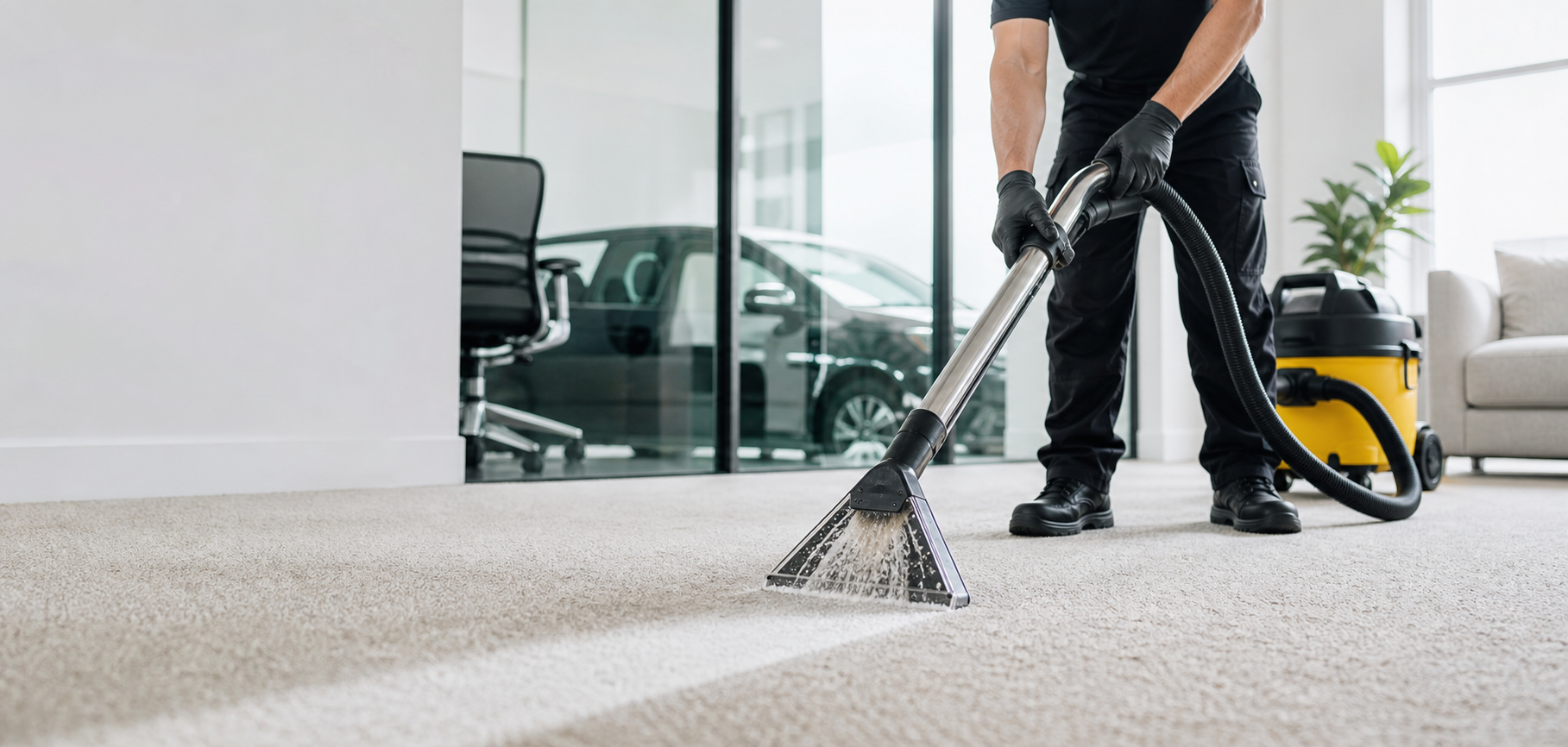 Professional carpet and sofa cleaning